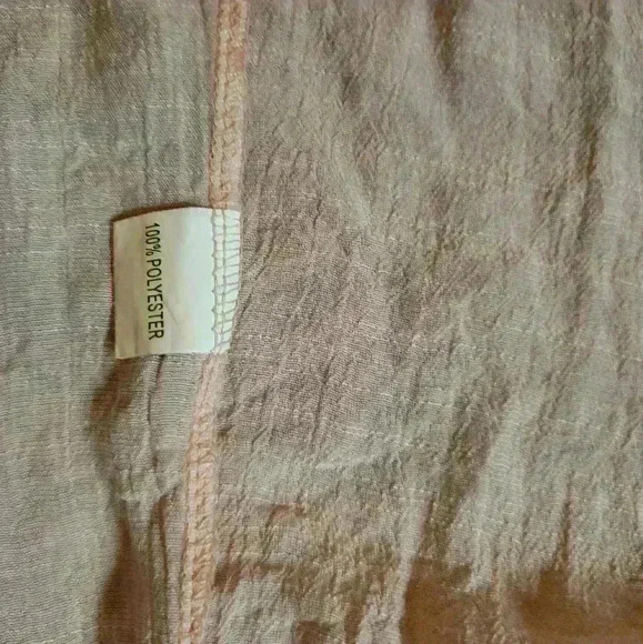 Fancyinn Long Light Pink Lace Front-Tie  Kimono Size Medium - Picture 5 of 10